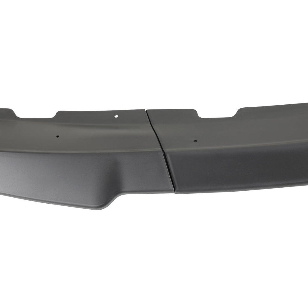 2011-2014 Dodge Charger LD Matte Black 3PC Front Bumper Lip Splitter Kit