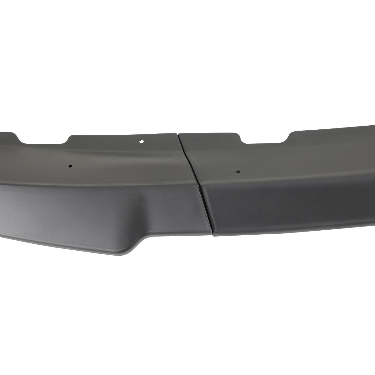 2011-2014 Dodge Charger LD Matte Black 3PC Front Bumper Lip Splitter Kit
