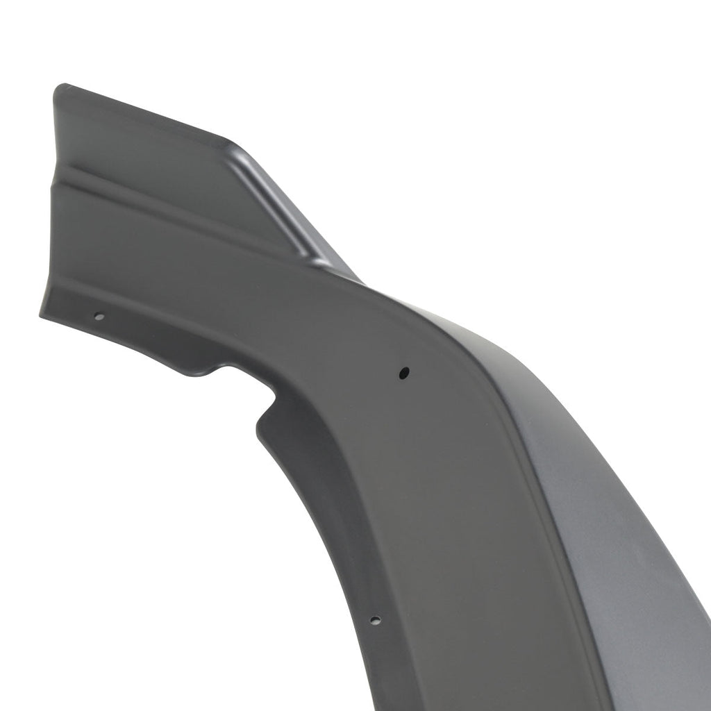 2011-2014 Dodge Charger LD Matte Black 3PC Front Bumper Lip Splitter Kit