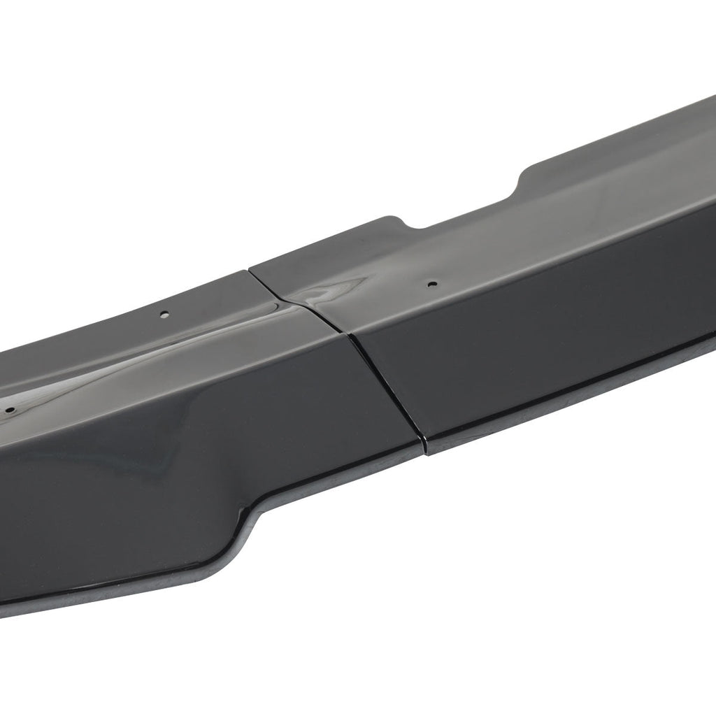 2011-2014 Dodge Charger LD Glossy Black 3PC Front Bumper Lip Splitter Kit