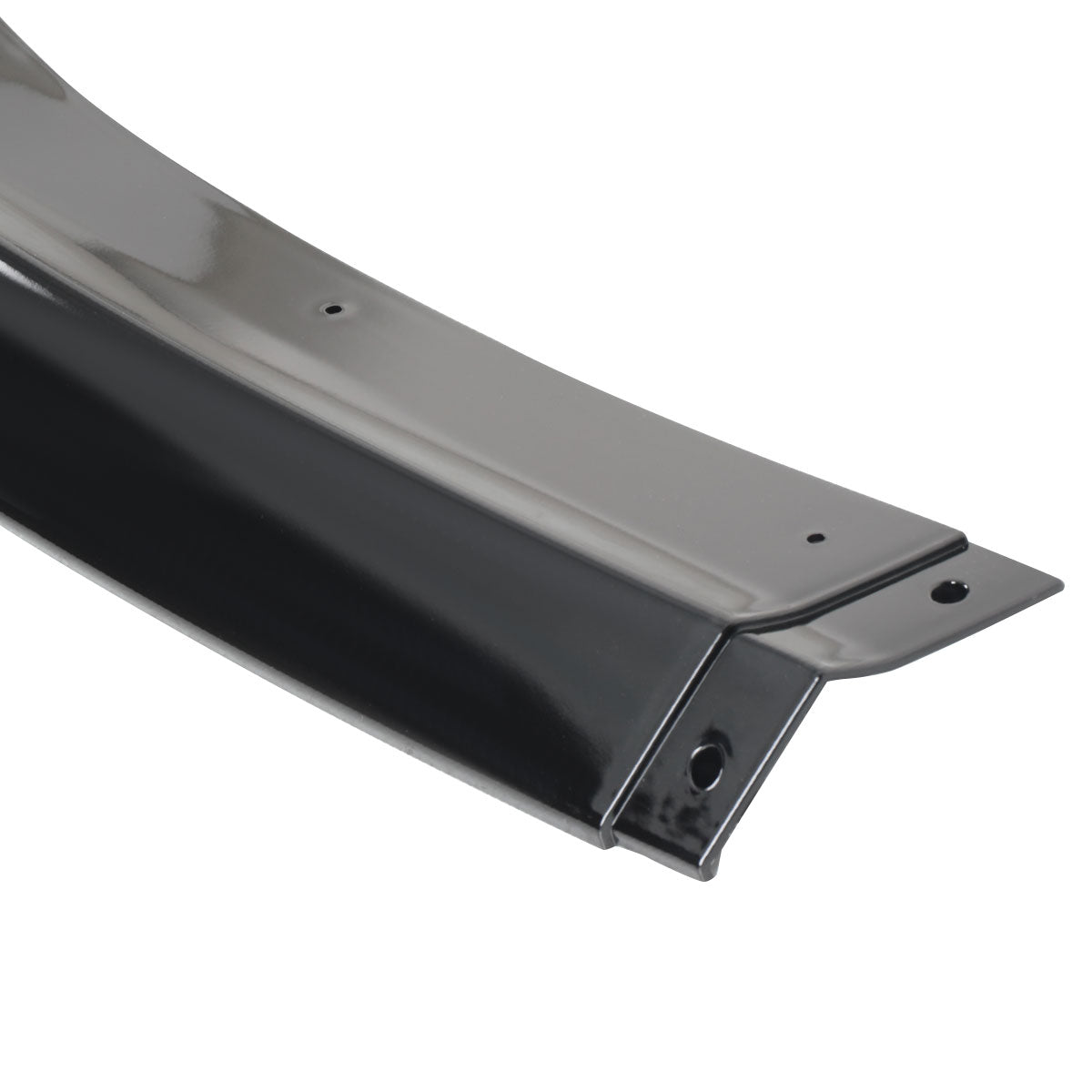 2011-2014 Dodge Charger LD SRT8 Glossy Black 3PC Front Bumper Lip Splitter Kit