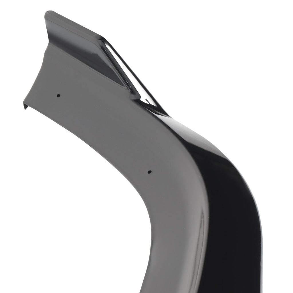 2011-2014 Dodge Charger LD SRT8 Glossy Black 3PC Front Bumper Lip Splitter Kit