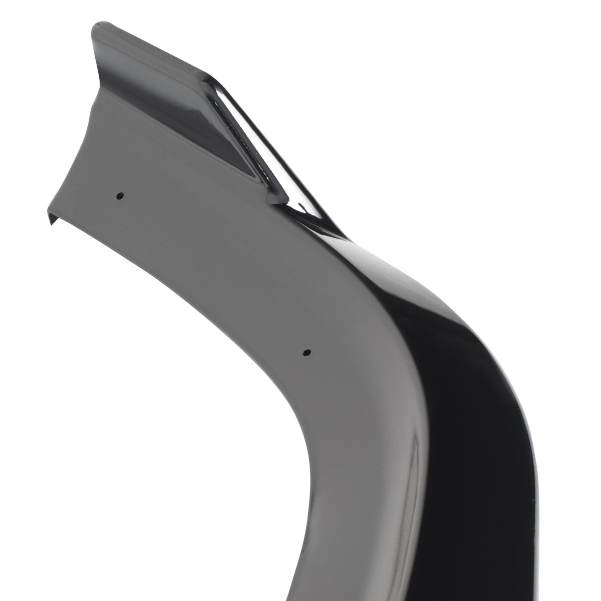 2011-2014 Dodge Charger LD SRT8 Glossy Black 3PC Front Bumper Lip Splitter Kit