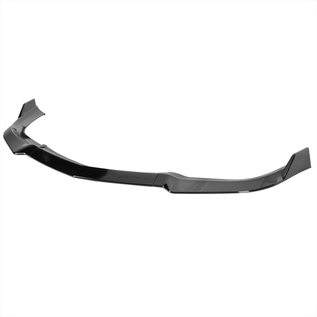 2011-2014 Dodge Charger LD SRT8 Glossy Black 3PC Front Bumper Lip Splitter Kit