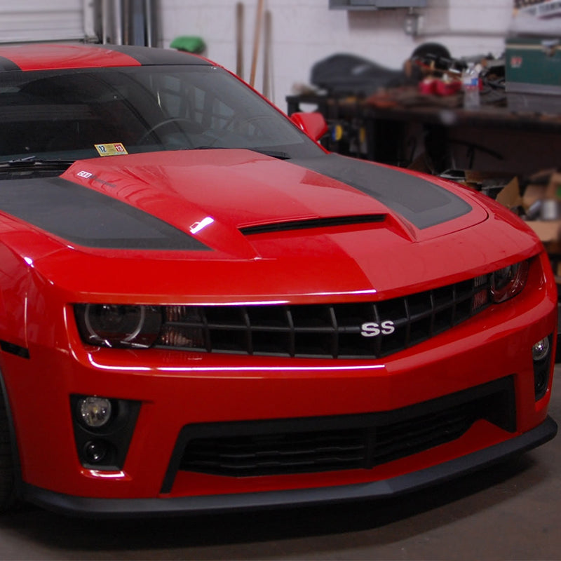 2010-2013 Chevrolet Camaro 5th Gen ZL1 Style Black Polypropylene Bumper Lip