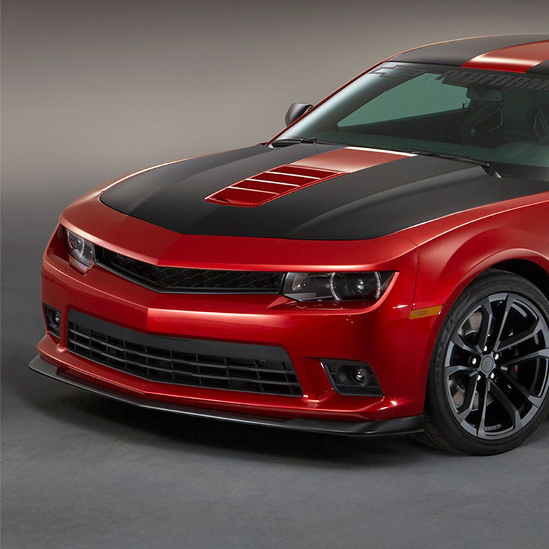 2014-2015 Chevrolet Camaro 5th Gen Black Polypropylene A Style Bumper Lip