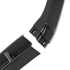 2013-2014 Ford Mustang S197 Matte Black 3PC Front Bumper Lip Splitter Kit