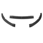 2013-2014 Ford Mustang S197 Matte Black 3PC Front Bumper Lip Splitter Kit
