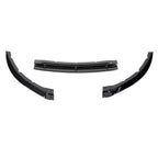 2013-2014 Ford Mustang S197 Glossy Black 3PC Front Bumper Lip Splitter Kit