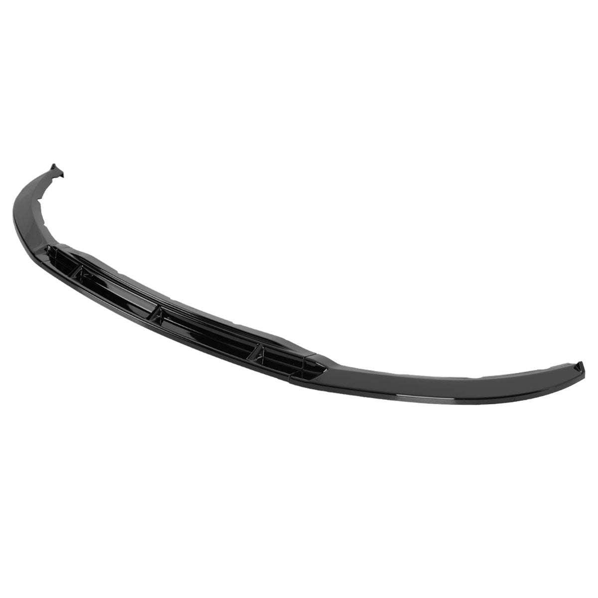 2013-2014 Ford Mustang S197 Glossy Black 3PC Front Bumper Lip Splitter Kit