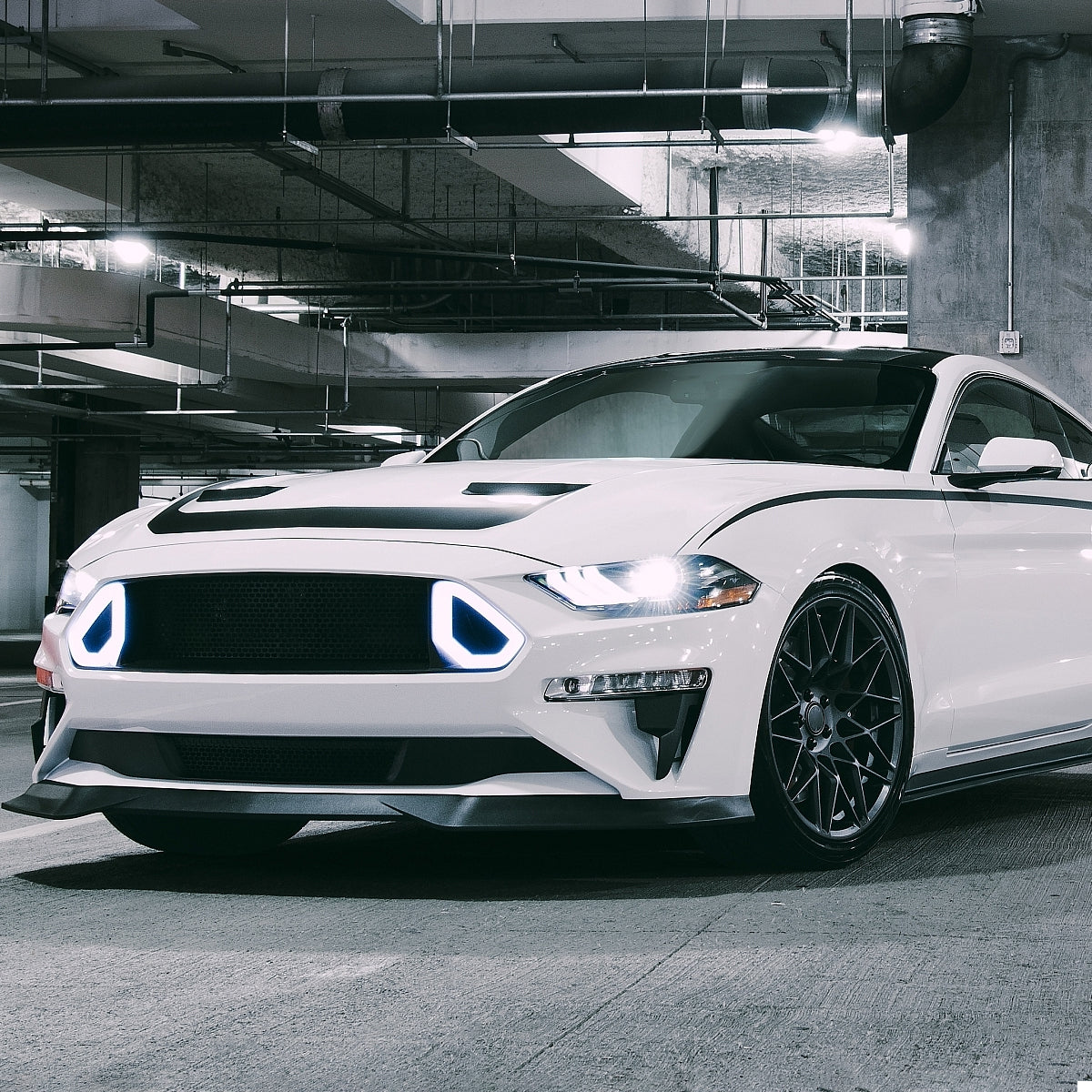 2018-2019 Ford Mustang S550 GT Polypropylene Bumper Lip