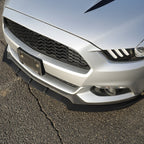 2015-2017 Ford Mustang S550 Matte Black Polypropylene 3PC Bumper Lip