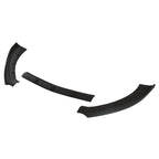 2015-2017 Ford Mustang S550 Matte Black Polypropylene 3PC Bumper Lip