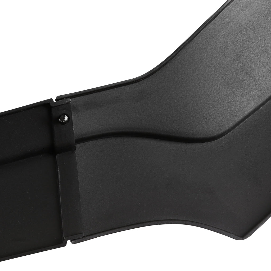 2015-2017 Ford Mustang S550 Matte Black Polypropylene 3PC Bumper Lip