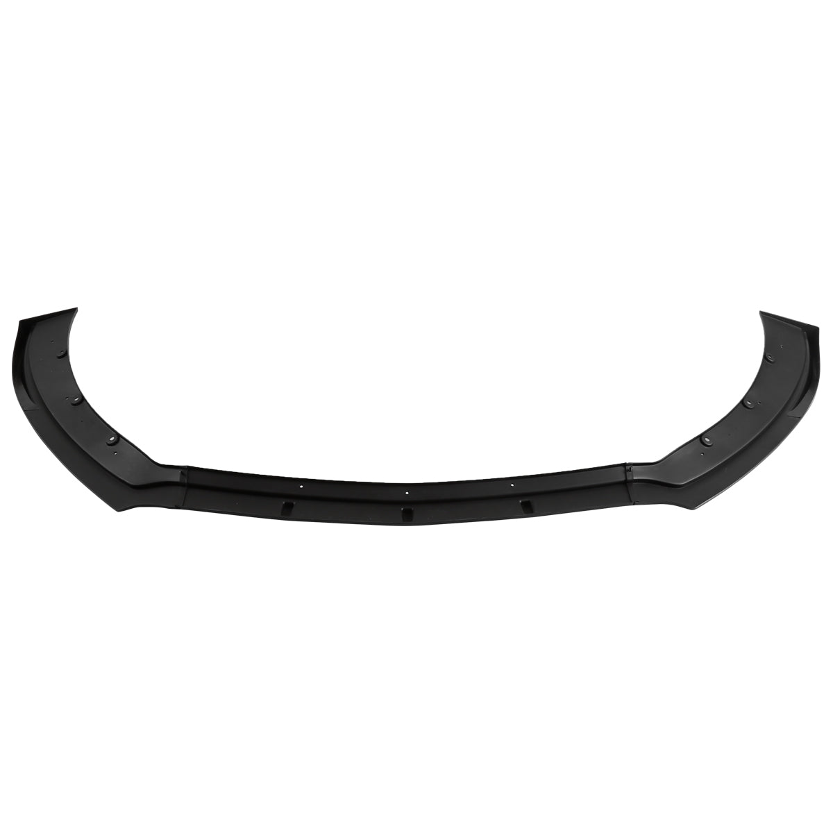 2015-2017 Ford Mustang S550 Matte Black Polypropylene 3PC Bumper Lip