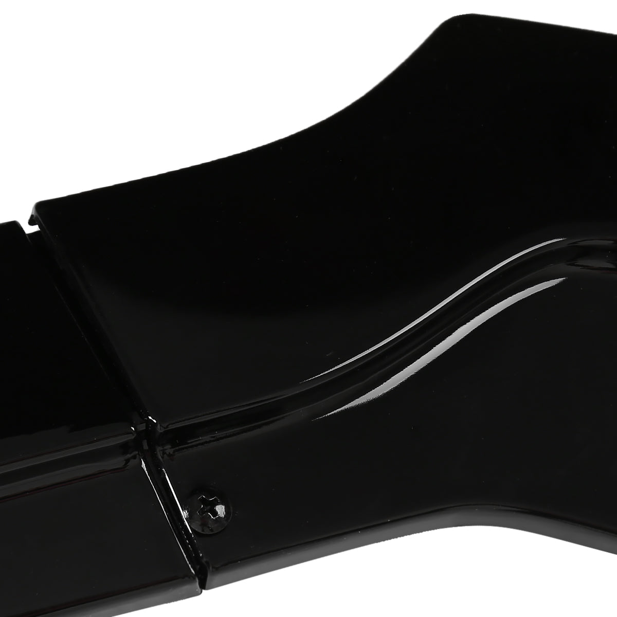 2015-2017 Ford Mustang S550 Glossy Black Polypropylene 3PC Bumper Lip