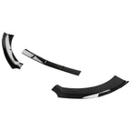 2015-2017 Ford Mustang S550 Glossy Black Polypropylene 3PC Bumper Lip
