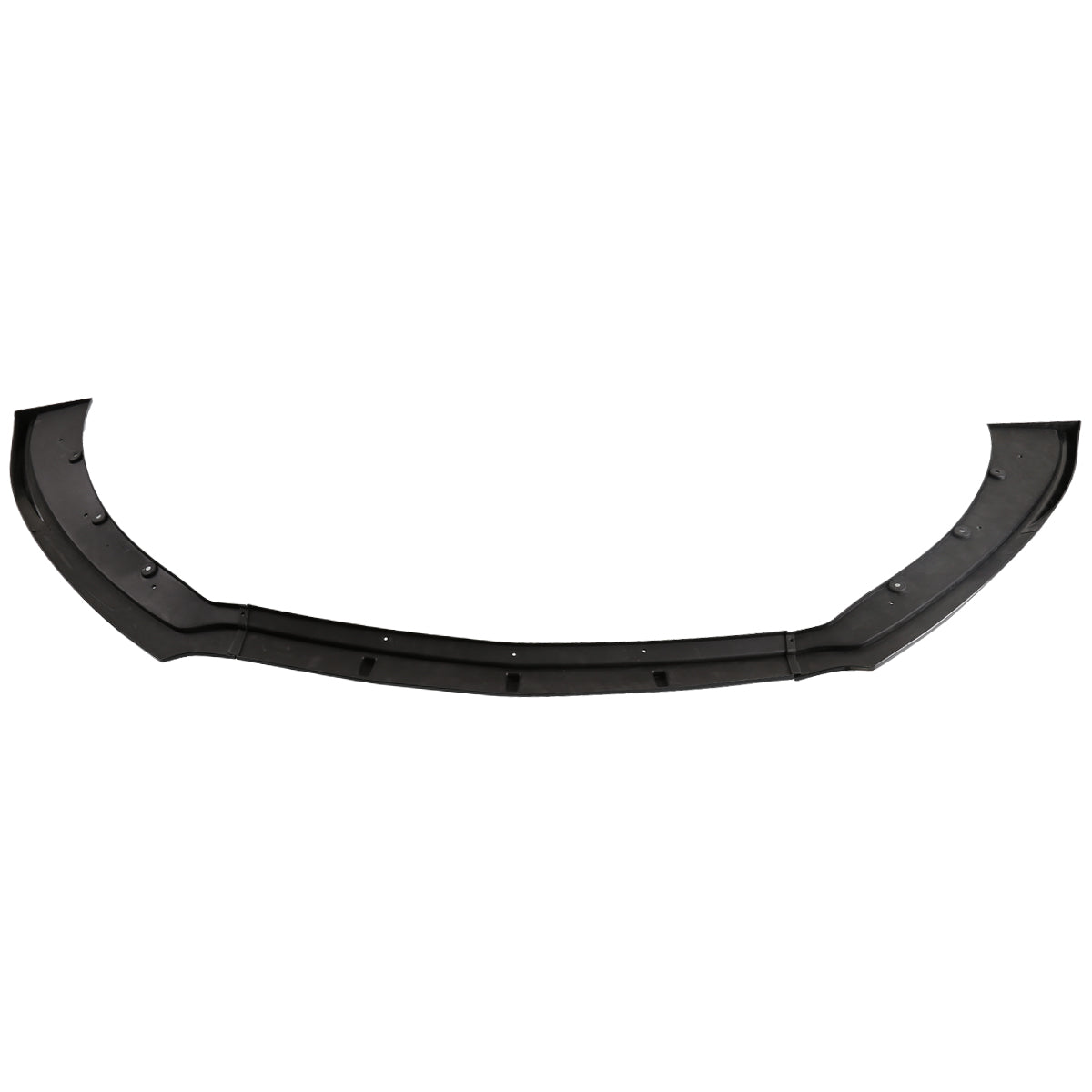 2015-2017 Ford Mustang S550 Glossy Black Polypropylene 3PC Bumper Lip