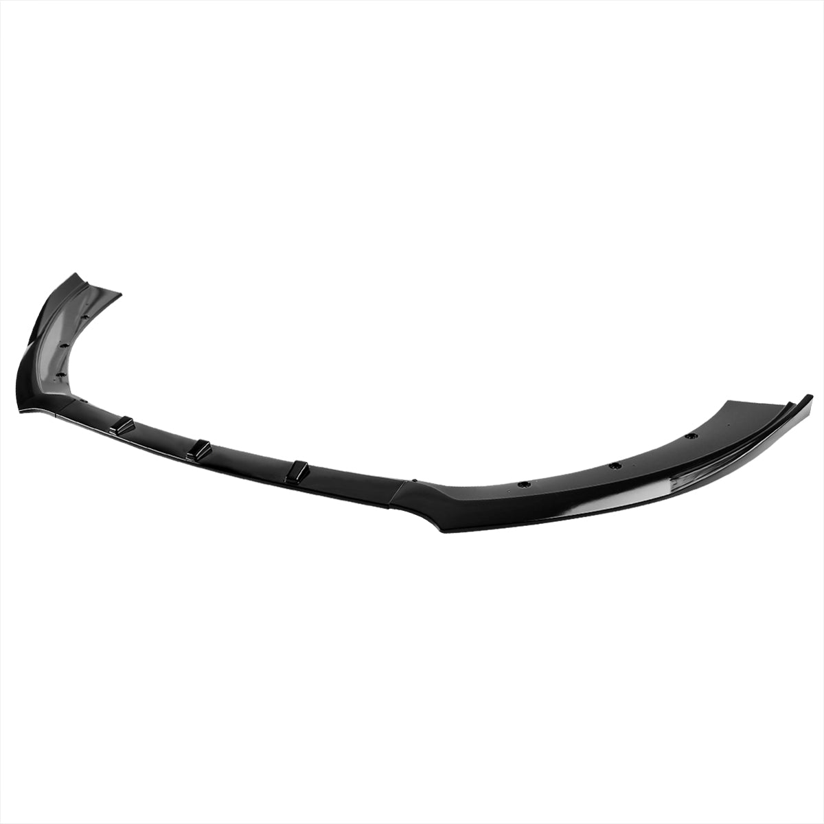 2015-2017 Ford Mustang S550 Glossy Black Polypropylene 3PC Bumper Lip