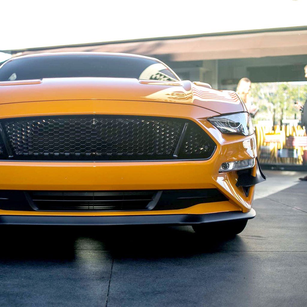 2018-2022 Ford Mustang S550 GT/EcoBoost Lower Dive Front Bumper Canards Trims
