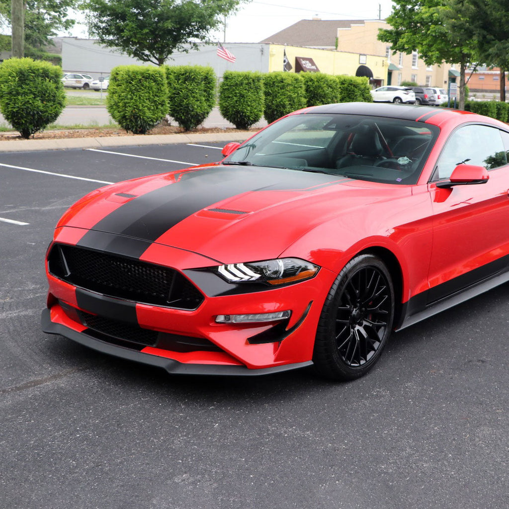 2018-2022 Ford Mustang S550 GT/EcoBoost Lower Dive Front Bumper Canards Trims