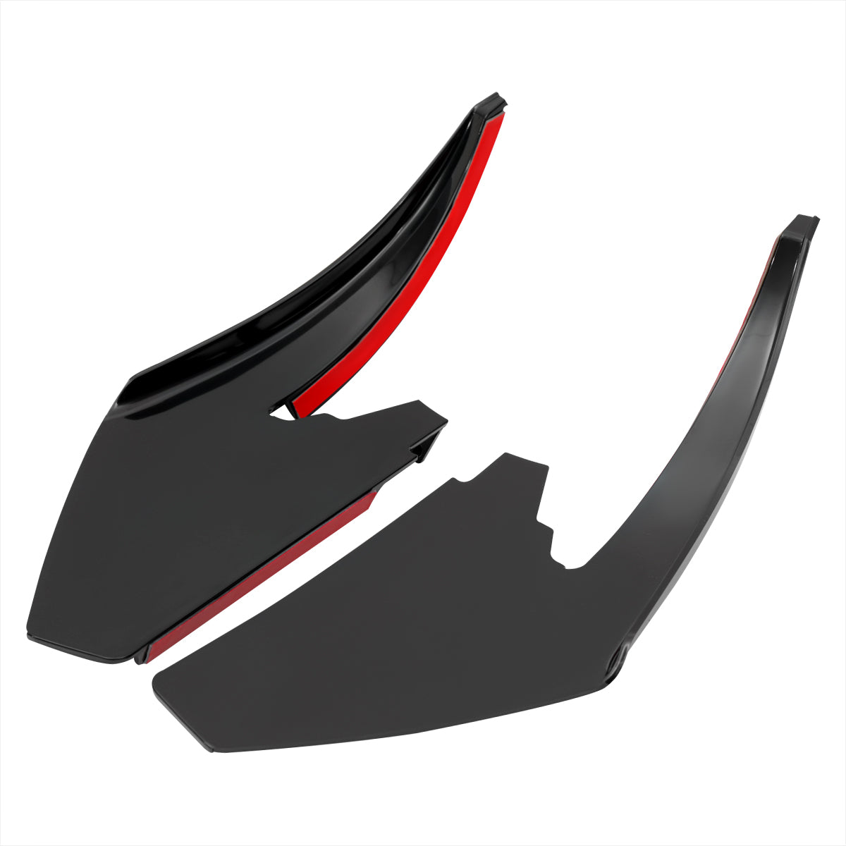 2018-2022 Ford Mustang S550 GT/EcoBoost Lower Dive Front Bumper Canards Trims