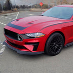 2018-2022 Ford Mustang S550 GT/EcoBoost Front Bumper Fog Light Vent Canards Cover