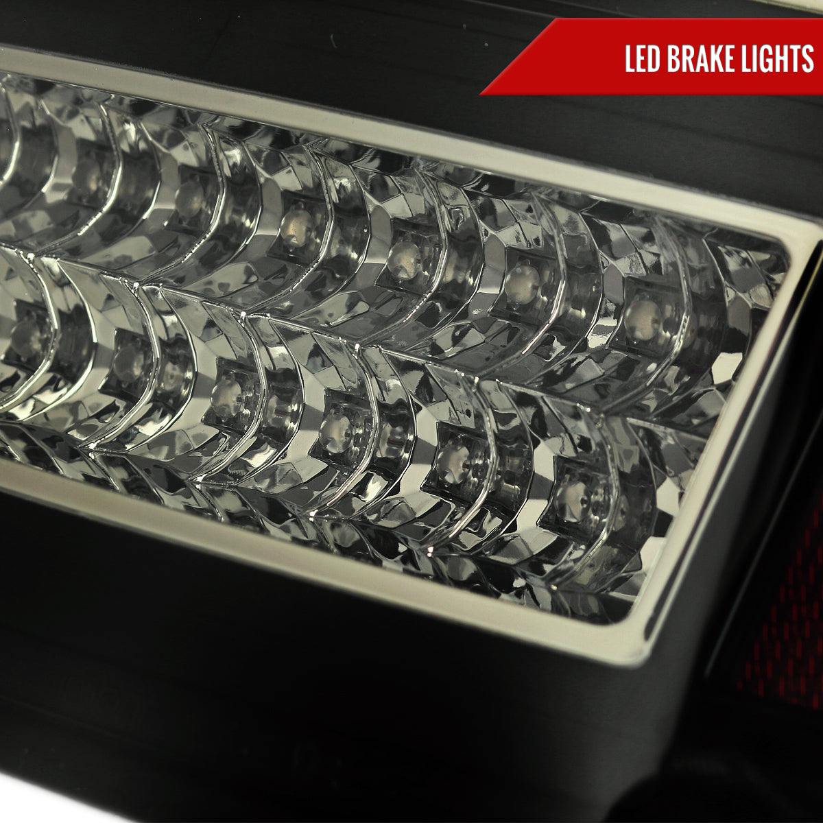 2005-2007 Chrysler 300C LED Tail Lights (Glossy Black Housing / Smoked Lens)