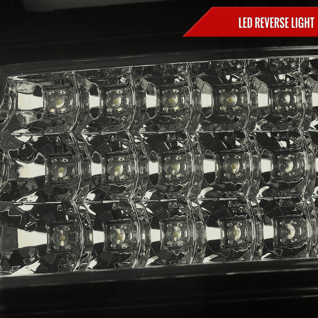 2005-2007 Chrysler 300C LED Tail Lights (Glossy Black Housing / Smoked Lens)