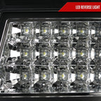 2005-2007 Chrysler 300C LED Tail Lights (Matte Black Housing / Clear Lens)