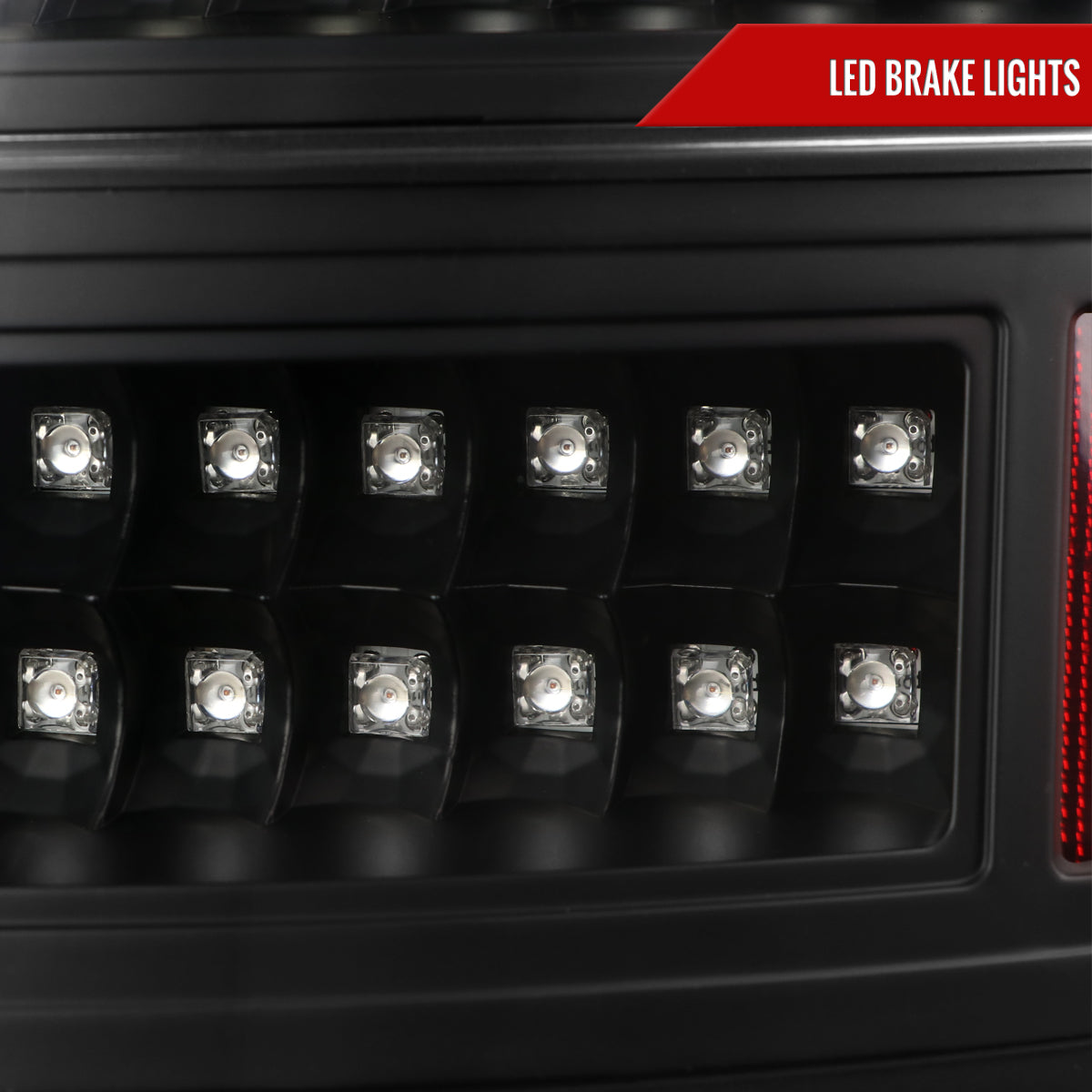 2005-2007 Chrysler 300C V2 LED Tail Lights (Matte Black Housing / Clear Lens)