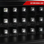 2005-2007 Chrysler 300C V2 LED Tail Lights (Matte Black Housing / Clear Lens)