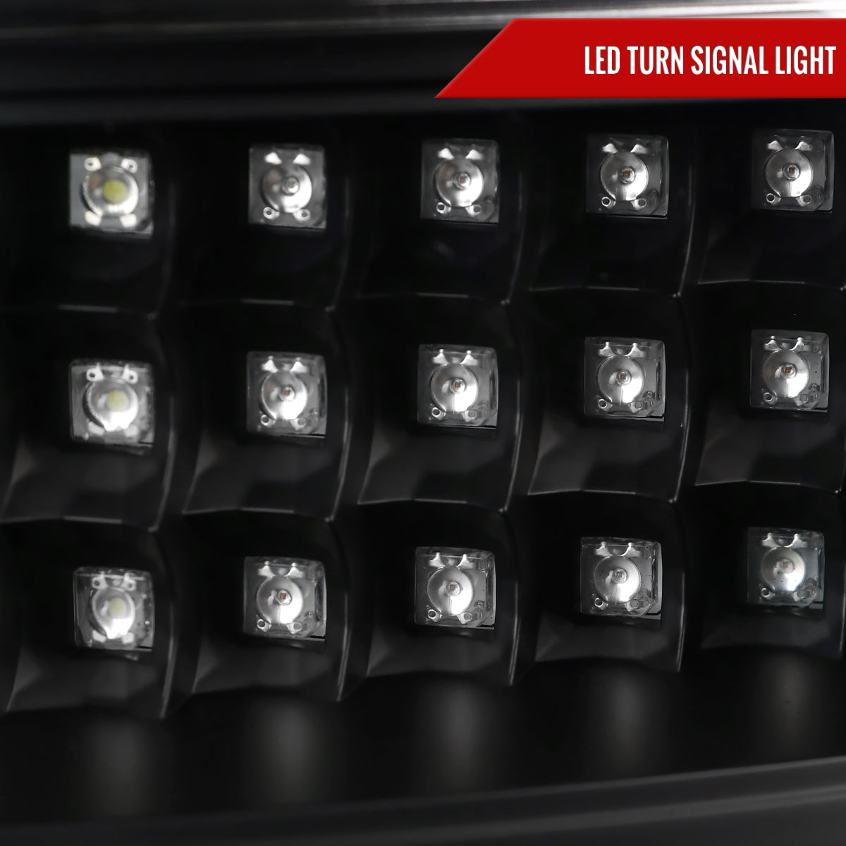 2005-2007 Chrysler 300C V2 LED Tail Lights (Matte Black Housing / Clear Lens)
