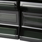 2008-2014 Dodge Challenger Sequential LED Tail Lights (Black Housing / Red Smoked Lens)