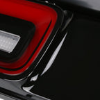 2008-2014 Dodge Challenger Sequential LED Tail Lights (Black Housing / Red Clear Lens)