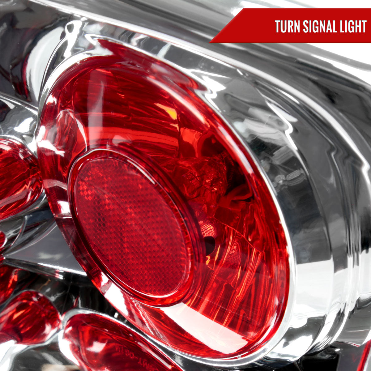 2005-2008 Dodge Charger LX Tail Lights (Chrome Housing / Clear Lens)