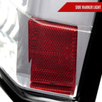 2005-2008 Dodge Charger LX Tail Lights (Chrome Housing / Clear Lens)