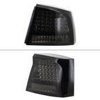 2005-2010 Dodge Charger LX LED Tail Lights (Glossy Black Housing / Smoked Lens)