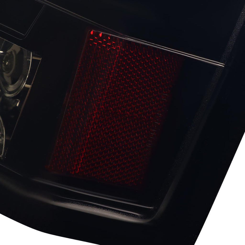 2005-2010 Dodge Charger LX LED Tail Lights (Glossy Black Housing / Smoked Lens)