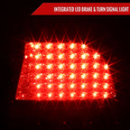 2005-2010 Dodge Charger LX LED Tail Lights (Chrome Housing / Smoked Lens)