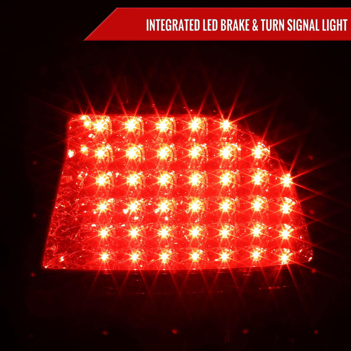 2005-2010 Dodge Charger LX LED Tail Lights (Chrome Housing / Smoked Lens)