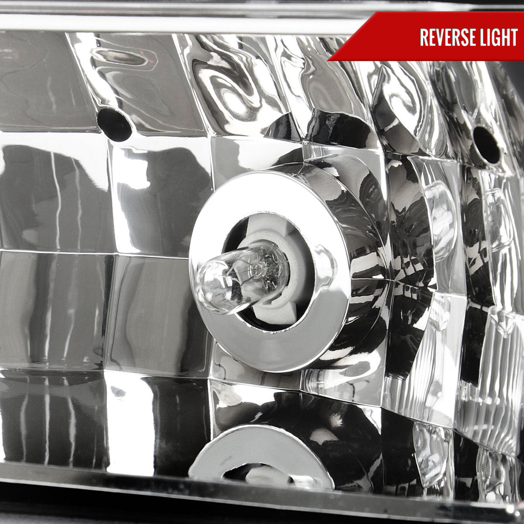2005-2010 Dodge Charger LX Tail Lights (Matte Black Housing / Clear Lens)