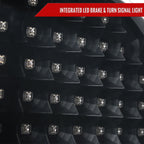 2005-2010 Dodge Charger LX LED Tail Lights (Matte Black Housing / Clear Lens)