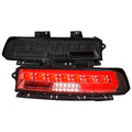 2014-2015 Chevrolet Camaro 5th Gen Full LED Sequential Tail Lights (Chrome Housing / Smoked Lens)