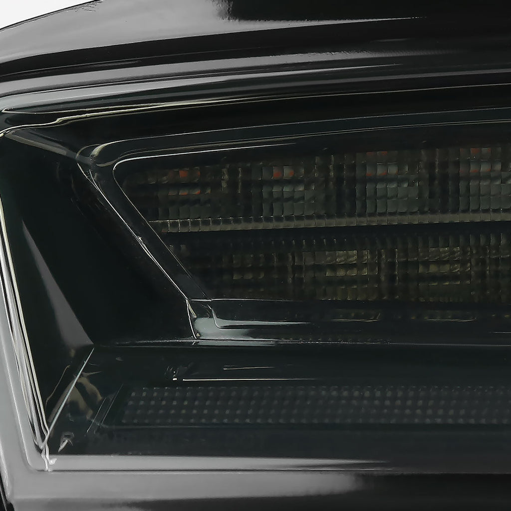 2016-2018 Chevrolet Camaro 6th Gen Sequential LED Tail Lights - VD (Chrome Housing / Smoked Lens)