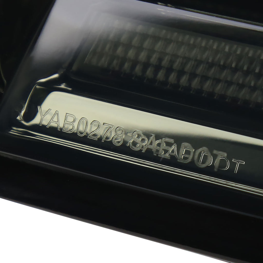 2016-2018 Chevrolet Camaro 6th Gen Sequential LED Tail Lights - VD (Chrome Housing / Smoked Lens)