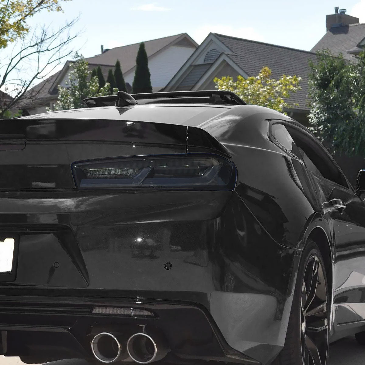 2016-2018 Chevrolet Camaro 6th Gen Sequential LED Tail Lights - VD (Chrome Housing / Smoked Lens)