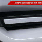 2016-2018 Chevrolet Camaro 6th Gen Full LED Sequential Tail Lights (Black Housing / Clear Lens)