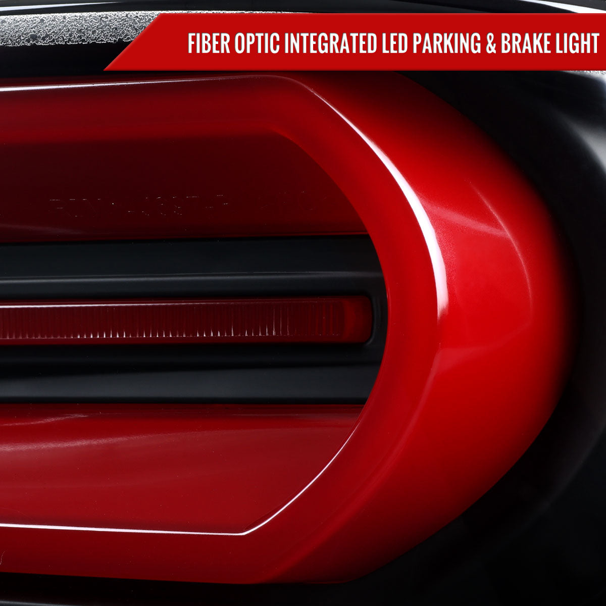 2016-2018 Chevrolet Camaro 6th Gen Full Red LED Sequential Tail Lights (Black Housing / Clear Lens)