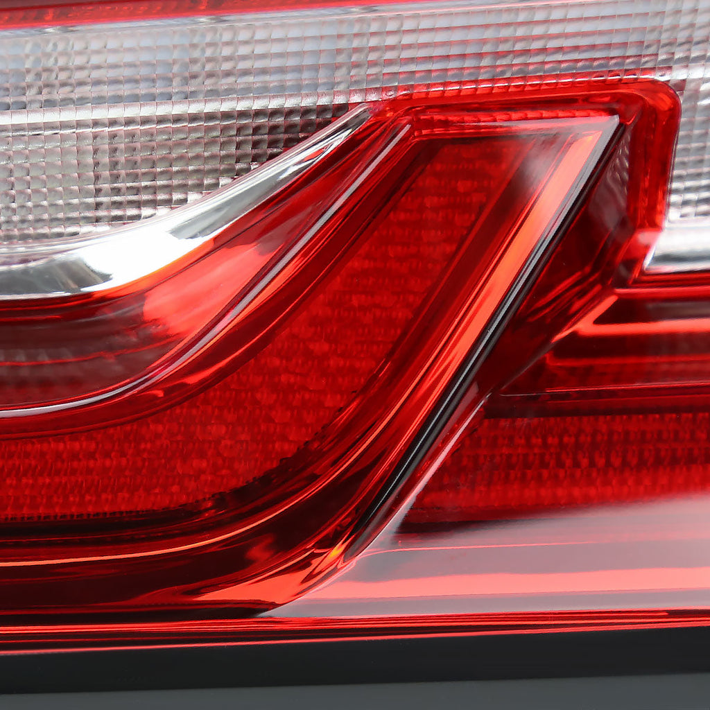 2016-2018 Chevrolet Camaro 6th Gen Sequential LED Tail Lights (Chrome Housing / Red Lens)